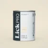 LickPro Eggshell White BS 10 B 15 Emulsion Paint 5Ltr