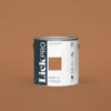 LickPro Eggshell Orange 02 Emulsion Paint 2.5Ltr