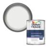 Dulux Trade Satin Pure Brilliant White Trim Paint 1Ltr -Famous Paint Store 13081 P