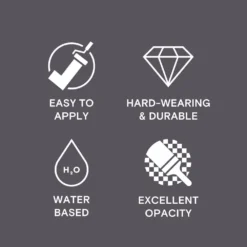 LickPro Eggshell Purple 10 Emulsion Paint 2.5Ltr -Famous Paint Store 131JX A4