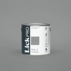 LickPro Matt Grey 06 Emulsion Paint 2.5Ltr