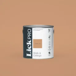 LickPro Matt Orange 03 Emulsion Paint 2.5Ltr