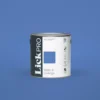 LickPro Eggshell Blue 19 Emulsion Paint 2.5Ltr -Famous Paint Store 168JY P
