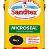 Sandtex Ultra Smooth Masonry Paint Black 5Ltr -Famous Paint Store 17619 P