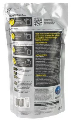 Ronseal Ultimate Fence Life Concentrate Treatment Charcoal Grey 5L From 950mlLtr 9 Ronseal Ultimate Fence Life Concentrate Treatment Charcoal Grey 5L From 950mlLtr -Famous Paint Store 191RV A3