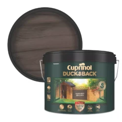 Cuprinol Ducksback Shed & Fence Paint Harvest Brown 9Ltr