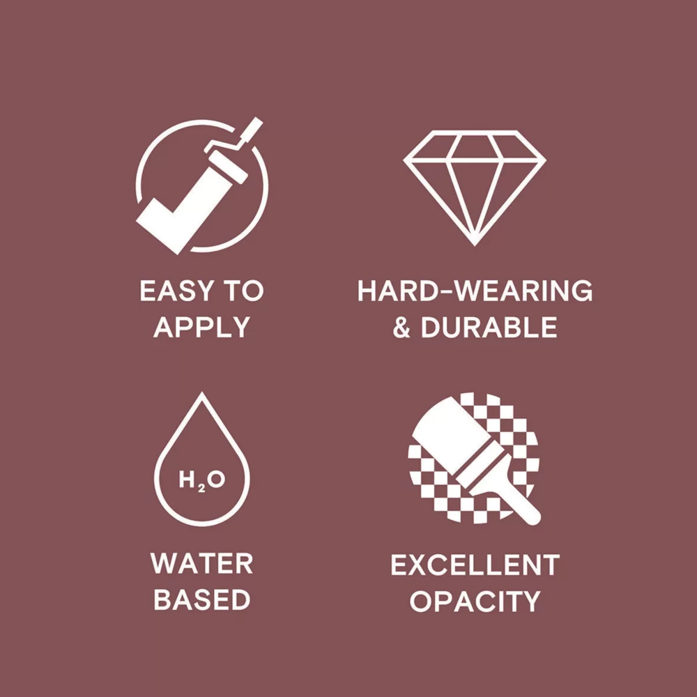 LickPro Eggshell Red 06 Emulsion Paint 5Ltr 7 LickPro Eggshell Red 06 Emulsion Paint 5Ltr - Image 5