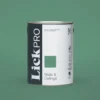 LickPro Eggshell Green 17 Emulsion Paint 5Ltr -Famous Paint Store 232JY P