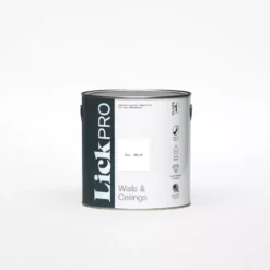 LickPro Eggshell White RAL 9010 Emulsion Paint 2.5Ltr