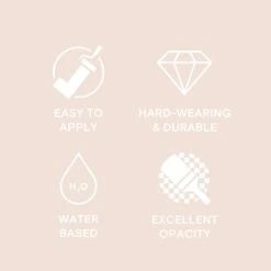 LickPro Matt Pink 01 Emulsion Paint 5Ltr -Famous Paint Store 256JY A4