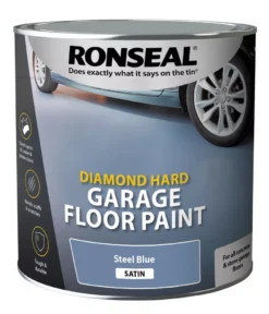 Ronseal Diamond Hard Garage Floor Paint Steel Blue 2.5Ltr -Famous Paint Store 26632 A2