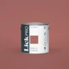 LickPro Matt Red 04 Emulsion Paint 2.5Ltr -Famous Paint Store 270KF P