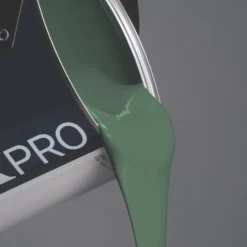 LickPro Eggshell Green 20 Emulsion Paint 2.5Ltr -Famous Paint Store 275JY A2