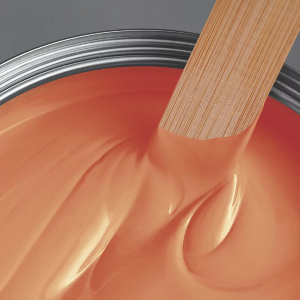 LickPro Eggshell Orange 04 Emulsion Paint 2.5Ltr 4 LickPro Eggshell Orange 04 Emulsion Paint 2.5Ltr - Image 2