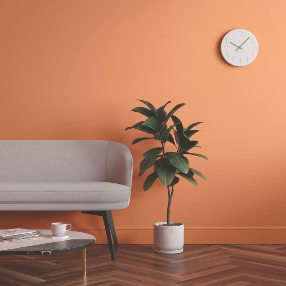 LickPro Eggshell Orange 04 Emulsion Paint 2.5Ltr 8 LickPro Eggshell Orange 04 Emulsion Paint 2.5Ltr - Image 6