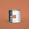 LickPro Eggshell Orange 04 Emulsion Paint 2.5Ltr