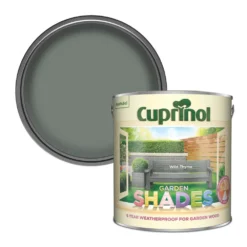 Cuprinol Garden Shades Wood Paint Matt Wild Thyme 2.5Ltr