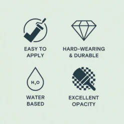 LickPro Eggshell Green 11 Emulsion Paint 5Ltr -Famous Paint Store 328JX A4