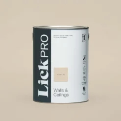 LickPro Eggshell Beige 01 Emulsion Paint 5Ltr
