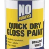 No Nonsense Gloss Pure Brilliant White Acrylic Water-Based Paint 1Ltr 2 No Nonsense Gloss Pure Brilliant White Acrylic Water-Based Paint 1Ltr -Famous Paint Store 3399X P