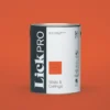 LickPro Matt Orange 01 Emulsion Paint 5Ltr