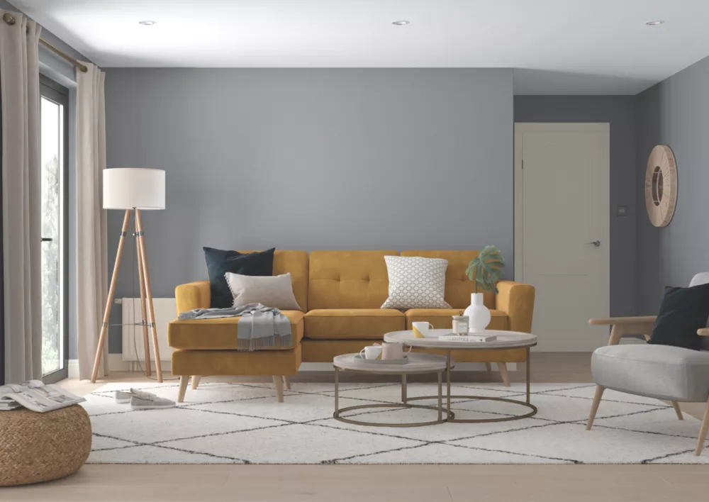 Dulux Matt Natural Slate Emulsion Paint 2.5Ltr 5 Dulux Matt Natural Slate Emulsion Paint 2.5Ltr - Image 3