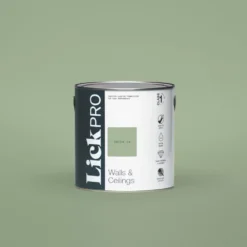 LickPro Matt Green 14 Emulsion Paint 2.5Ltr