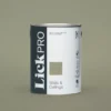 LickPro Matt Green BS 12 B 21 Emulsion Paint 5Ltr -Famous Paint Store 399JY P