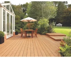 Ronseal Quick Drying Decking Stain Country Oak 2.5Ltr -Famous Paint Store 410VT A2