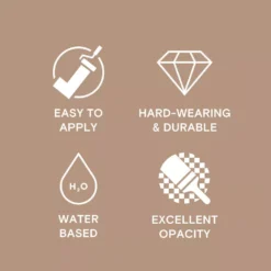 LickPro Matt Beige 08 Emulsion Paint 2.5Ltr -Famous Paint Store 429JY A4