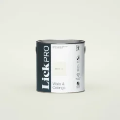 LickPro Eggshell White 11 Emulsion Paint 2.5Ltr