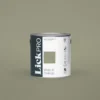LickPro Eggshell Green BS 12 B 21 Emulsion Paint 2.5Ltr