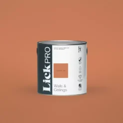 LickPro Matt Orange 04 Emulsion Paint 2.5Ltr
