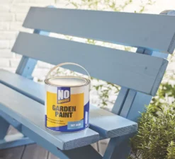 No Nonsense Garden Colour Wood Paint Semi-Matt Sky Blue 2.5Ltr -Famous Paint Store 5039X A2