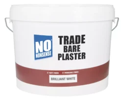 No Nonsense Trade Bare Plaster Paint Brilliant White 10Ltr
