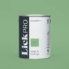 LickPro Eggshell Green 16 Emulsion Paint 5Ltr