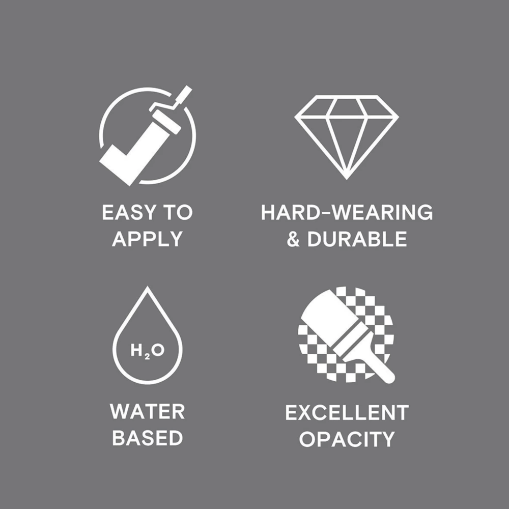 LickPro Matt Grey 10 Emulsion Paint 5Ltr 7 LickPro Matt Grey 10 Emulsion Paint 5Ltr - Image 5