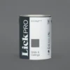 LickPro Matt Grey 10 Emulsion Paint 5Ltr -Famous Paint Store 518JX P