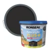 Ronseal Fence Life Plus Shed & Fence Treatment Tudor Black Oak 9Ltr -Famous Paint Store 5325X P