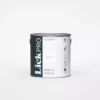 LickPro Eggshell White 01 Emulsion Paint 2.5Ltr -Famous Paint Store 561JY P