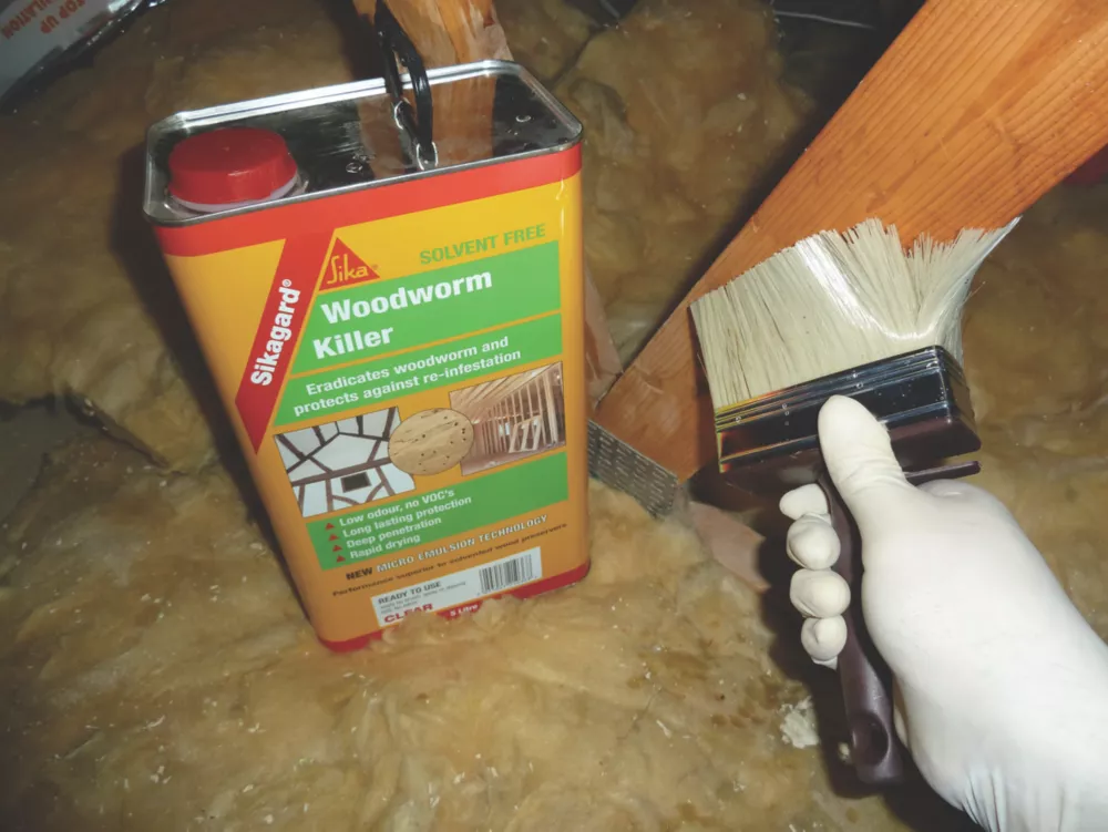 Sika Sikagard Woodworm Killer Clear 5Ltr 4 Sika Sikagard Woodworm Killer Clear 5Ltr - Image 2