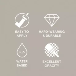 LickPro Eggshell Taupe 01 Emulsion Paint 5Ltr -Famous Paint Store 564JY A4