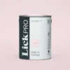 LickPro Eggshell Pink 04 Emulsion Paint 5Ltr -Famous Paint Store 569JX P