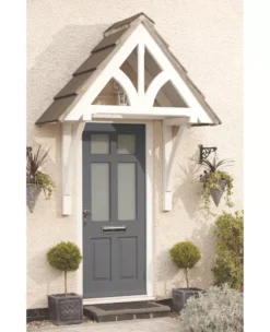 Ronseal 10-Year Exterior Wood Paint Satin Grey 750ml -Famous Paint Store 579FF A2