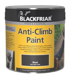Blackfriar Anti-Climb Paint Black 1Ltr