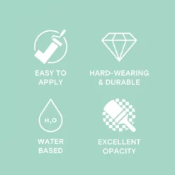 LickPro Matt Blue 09 Emulsion Paint 2.5Ltr 12 LickPro Matt Blue 09 Emulsion Paint 2.5Ltr -Famous Paint Store 603JY A4