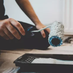 Harris Trade Emulsion Jumbo Mini Roller Sleeves Emulsion 4" X 40mm 5 Pack -Famous Paint Store 6261X A4