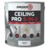 Zinsser Ceiling Pro 5-in-1 Paint White 2.5Ltr -Famous Paint Store 6298P P