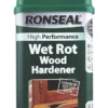 Ronseal Wet Rot Wood Hardener Clear 500ml 1 Ronseal Wet Rot Wood Hardener Clear 500ml -Famous Paint Store 63540 P
