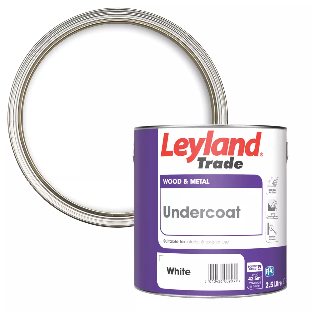 Leyland Trade Undercoat White 2.5Ltr
